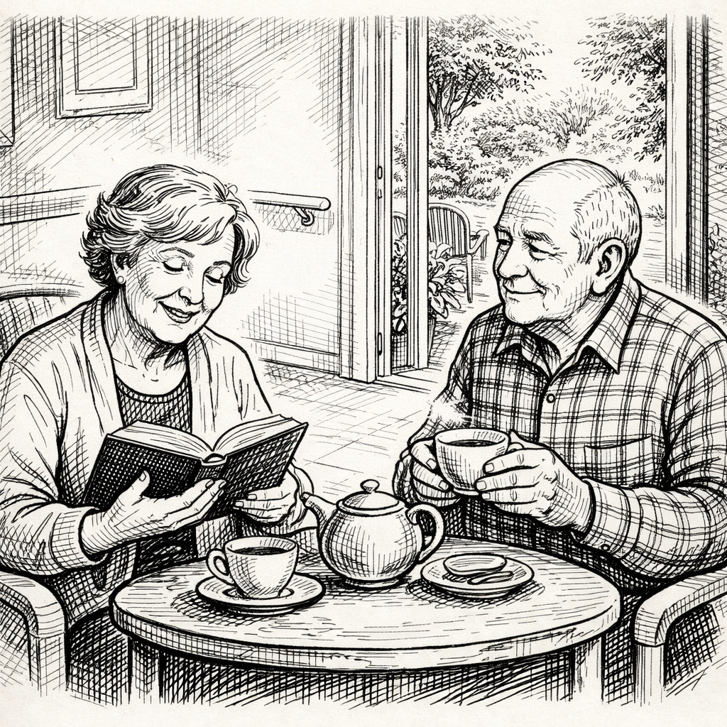 Residents enjoying activities